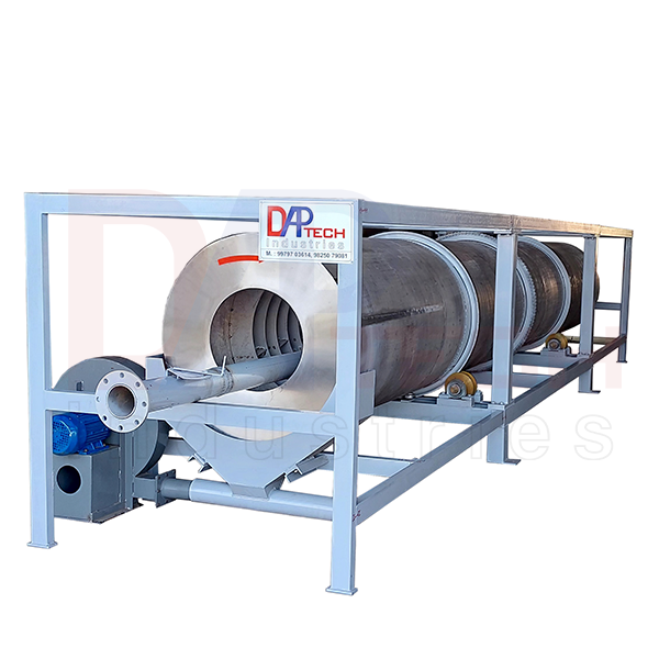 Rotary Dryer Machine for Snacks in India 